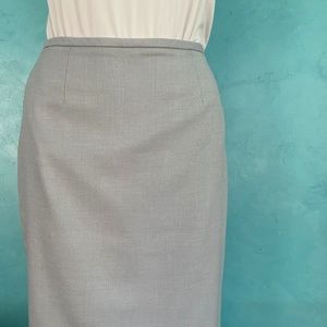 Calvin Klein pencil pale blue skirt